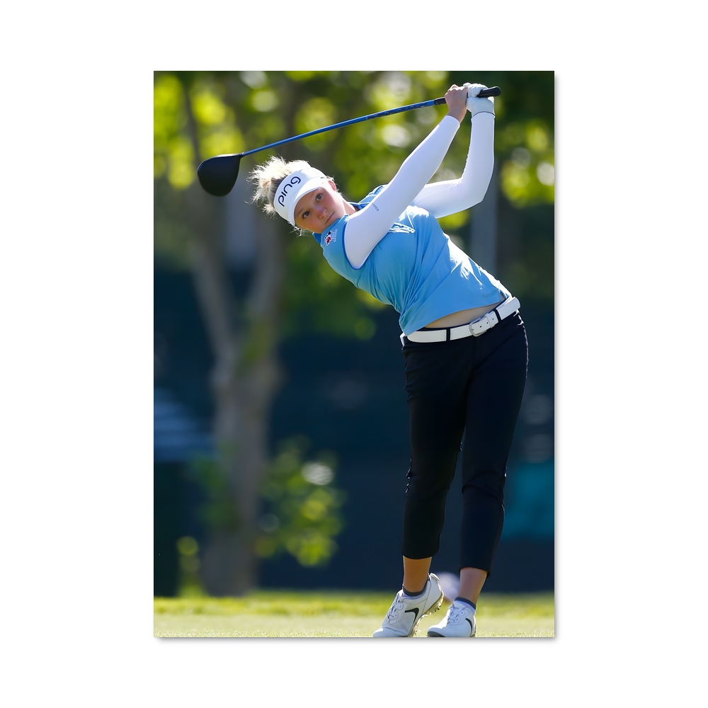 Poster Brooke de henderson – affiche Golf
